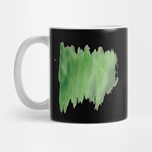 Green abstract painting, Green Creativity Mug